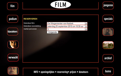 Film reserveringssysteem